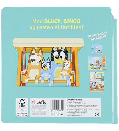 Forlaget Gyldendal Book - Bluey - Meet Bluey's Family
