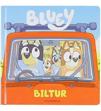 Forlaget Gyldendal Book - Bluey - Car trip Forlaget Gyldendal Book - Bluey - Car trip