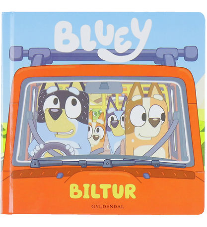 Forlaget Gyldendal Book - Bluey - Car trip Forlaget Gyldendal Book - Bluey - Car trip