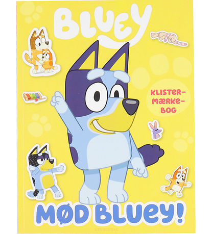 Livre d'autocollants Forlaget Gyldendal - Bluey - Rencontrez Blu Livre d'autocollants Forlaget Gyldendal - Bluey - Rencontrez Blu