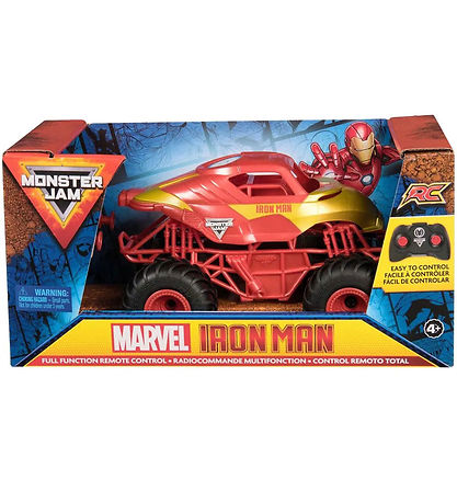 Monster Jam Remote controlled Car - Marvel Iron Man