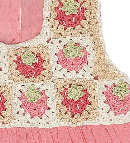 Hust and Claire Klänning - HCKria - Strawberry Virkning/Rodnande