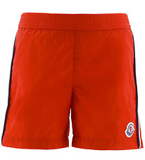 Moncler Swim Shorts - Medium+ Red Moncler Swim Shorts - Medium+ Red