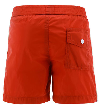 Moncler Swim Shorts - Medium+ Red