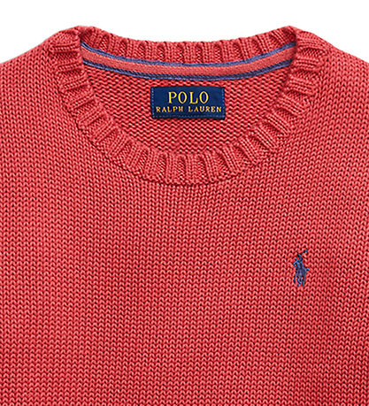 Polo Ralph Lauren Blouse - Knitted - Red Polo Ralph Lauren Blouse - Knitted - Red