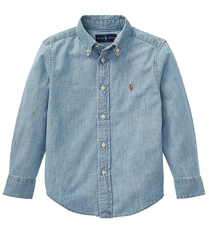 Polo Ralph Lauren Gallaskyrta - Blátt Polo Ralph Lauren Gallaskyrta - Blátt