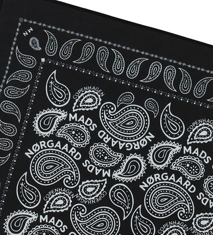 Mads Nørgaard Scarf - 55x55 cm - Black