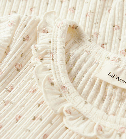 Lil' Atelier T-shirt - Rib - NmfHulla - Coconut Milk