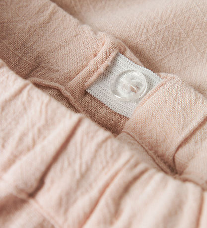 Lil' Atelier Shorts - NmfDolie - Viscose/Linen - Peach Blush