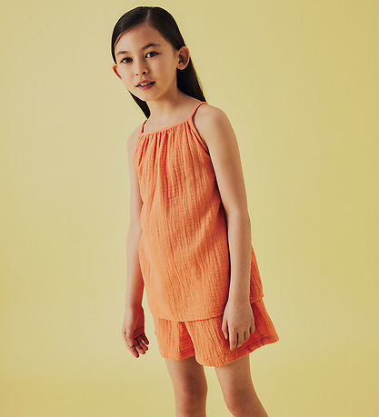 Name It Shorts - Musselin - NkfHisa - Frisch Salmon