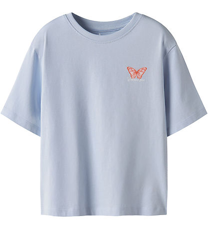 Name It T-shirt - NkfHelka - Xenon Blue