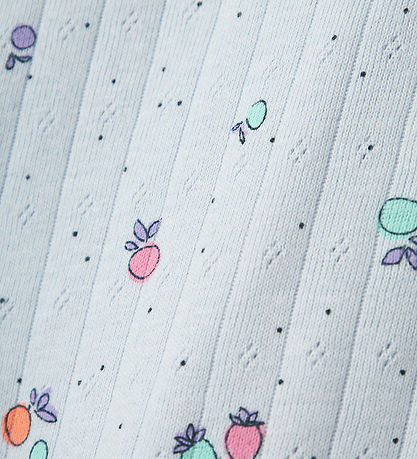 Name It T-shirt - NmfHamanda - Xenon Blue w. Pointelle