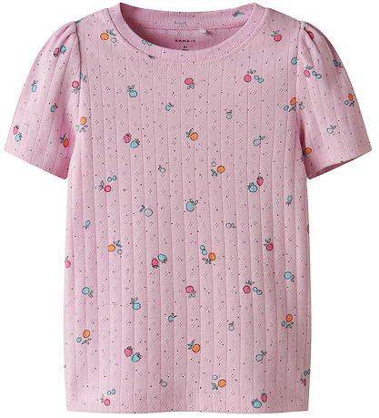 Name It T-shirt - NmfHamanda - Sweet Dreams w. Pointelle