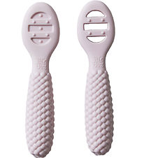 Jack o Juno Baby Spoons - Silicone - 2-Pack - Bubble - Light Pin Jack o Juno Baby Spoons - Silicone - 2-Pack - Bubble - Light Pin