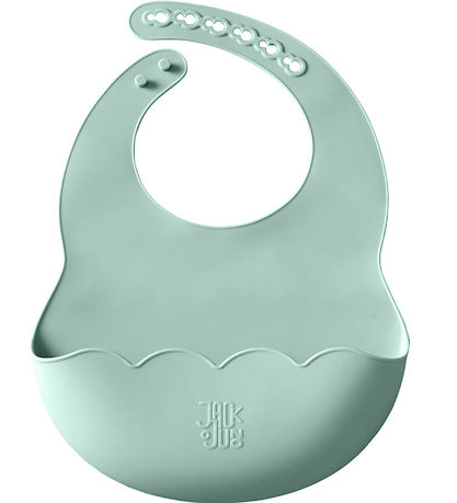 Jack o Juno Bib - Silicone - Poppy - Sage
