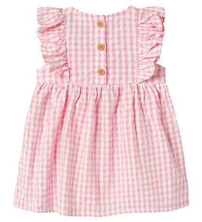 Name It Dress - NbfHalmi - Cameo Pink w. Checs Name It Dress - NbfHalmi - Cameo Pink w. Checs