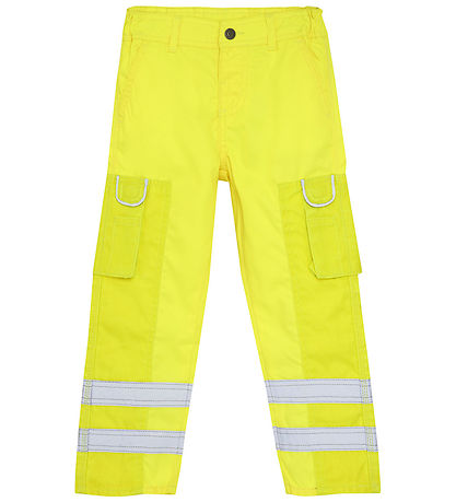 Minymo Cargo Work Trousers - Safety Yellow