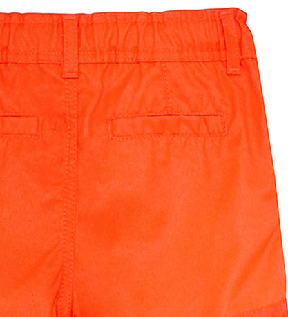 Minymo Cargo Work Trousers - Shocking Orange