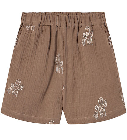 Fliink Shorts - Hello - Pin Bark Cactus Aop