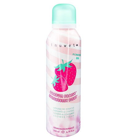 Mousse de douche Inuwet - 200 ml - Strawberry Mousse de douche Inuwet - 200 ml - Strawberry