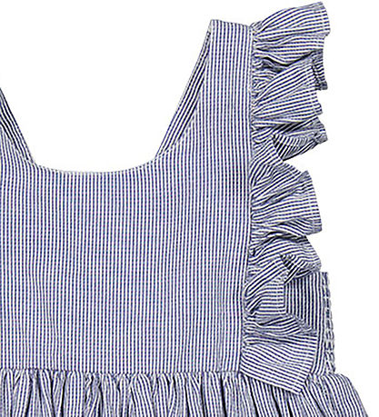 MarMar Klänning - Danita Frill - Marinblå Stripe