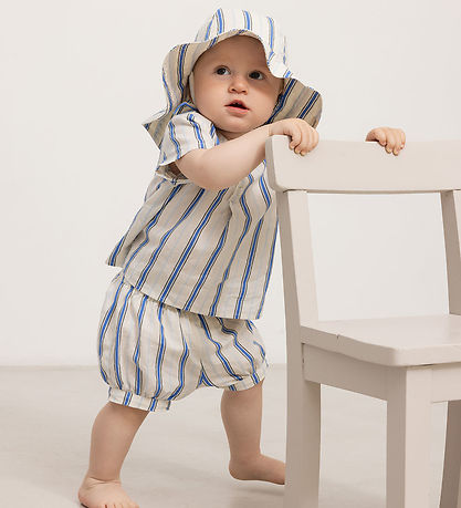 T-Shirt MarMar - Tero - Chambray Stripe T-Shirt MarMar - Tero - Chambray Stripe
