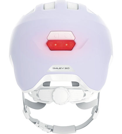 Abus Bicycle Helmet - Smiley 3.0 Ace LED - Pure Lavender
