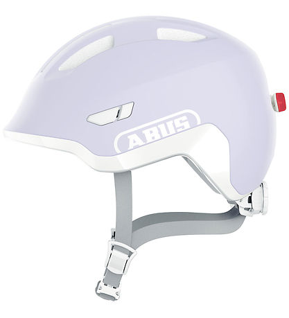 Abus Bicycle Helmet - Smiley 3.0 Ace LED - Pure Lavender