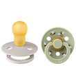 BIBS Colour Pacifiers - Size 3 - 2-Pack - Round - Mushroom Mix BIBS Colour Pacifiers - Size 3 - 2-Pack - Round - Mushroom Mix