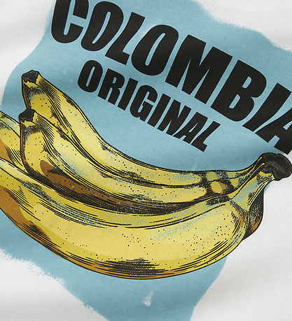 Name It T-shirt - NkmJacob - Bright White/Mjölkig Blue