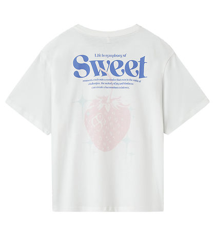 T-Shirt Name It - NkfJessa - Bright White av. Imprimé T-Shirt Name It - NkfJessa - Bright White av. Imprimé