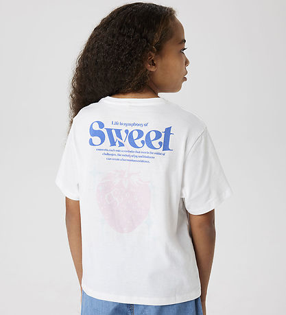 T-Shirt Name It - NkfJessa - Bright White av. Imprimé T-Shirt Name It - NkfJessa - Bright White av. Imprimé