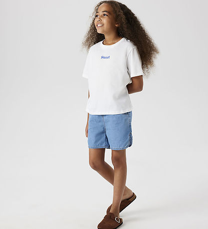 T-Shirt Name It - NkfJessa - Bright White av. Imprimé T-Shirt Name It - NkfJessa - Bright White av. Imprimé