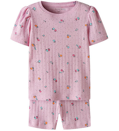 Name It Shorts Set - NmfHamanda - Bicycle Shorts/T-shirt - Sweet