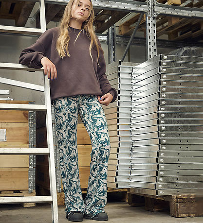 Hound Trousers - Graphic - Olive Mix
