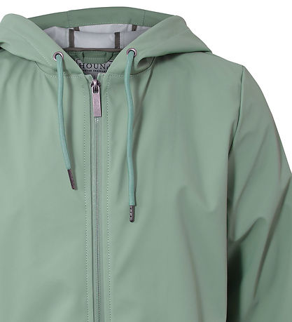 Hound Rain Coat - PU - Dusty Green