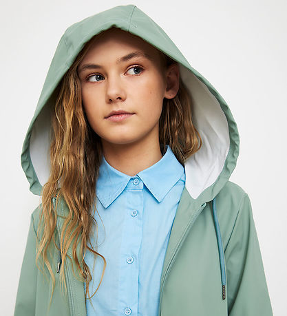 Hound Rain Coat - PU - Dusty Green