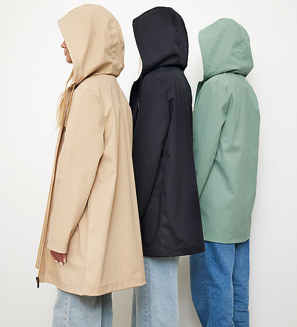Hound Rain Coat - PU - Dusty Green