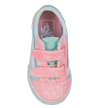 Vans Shoes - Old Skool V - Pastel Multi - Glitter Vans Shoes - Old Skool V - Pastel Multi - Glitter