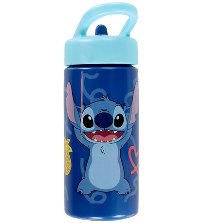 Disney Stitch Water Bottle - 410 mL - Blue
