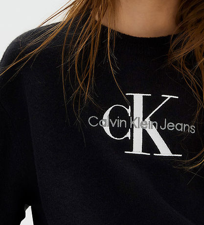 Calvin Klein Blouse - Knitted - Monologue - Black