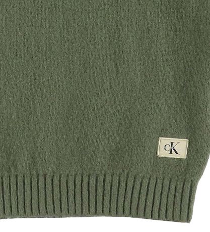 Calvin Klein Blouse - Gebreid - Dusty Olive