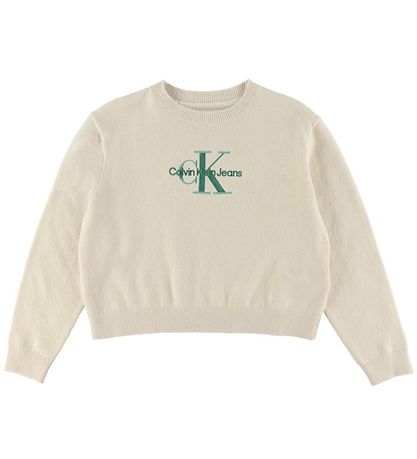 Calvin Klein Blouse - Knitted - Monologue - Whitecap Grey