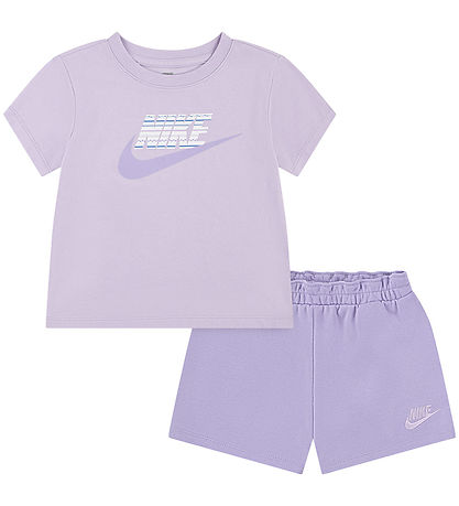 Nike Shorts Set - T-shirt/Shorts - Hydrangeas
