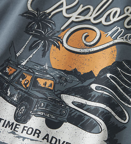 T-Shirt Name It - NkmVictor - 2 Pack - Lemon Meringue/Blue Mirag T-Shirt Name It - NkmVictor - 2 Pack - Lemon Meringue/Blue Mirag