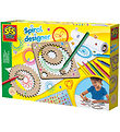 SES Creative Creation Set - Spiral Drawing Set By Wood SES Creative Creation Set - Spiral Drawing Set By Wood