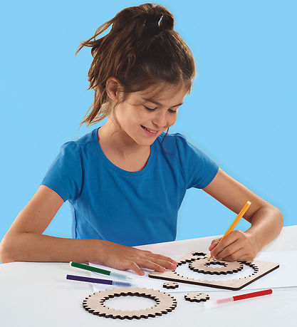 Set de Création SES Creative - Ensemble de dessins en spirale pa