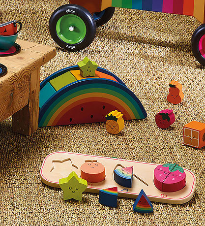 Vilac Shape Sorter - Wood - Fruits