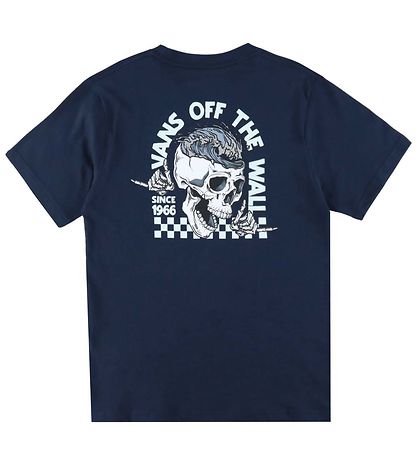Vans T-shirt - Headwaves - Navy w. Print