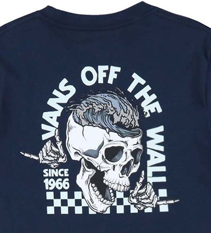 Vans T-shirt - Headwaves - Navy w. Print